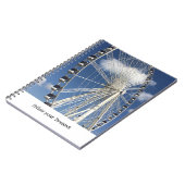 Ferris Wheel volgt je dromen Notitieboek (Linkerzijde)