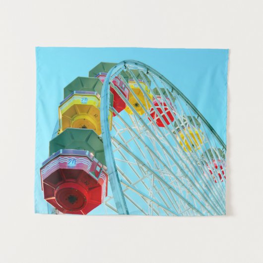 Ferris Wheel Wandkleed (Voorkant (horizontaal))