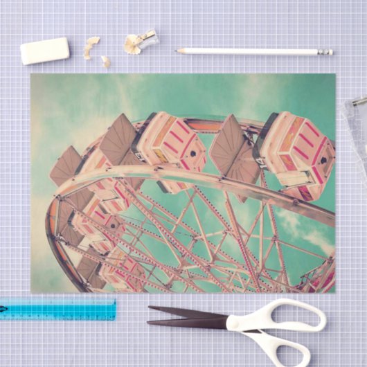  Ferris Wheel-weefselpapier Tissuepapier (Craft)