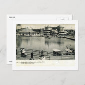 Ferris Wheel, Wesley Lake, Asbury Park, NJ  Briefkaart (Voorkant / Achterkant)