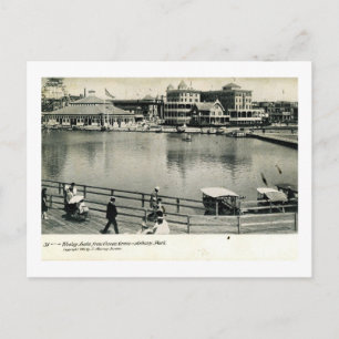 Ferris Wheel, Wesley Lake, Asbury Park, NJ  Briefkaart