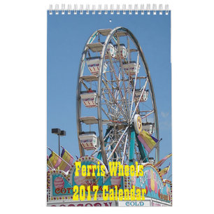 Ferris Wheels Agenda 2017 Kalender