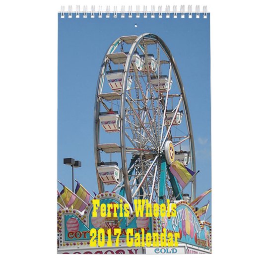 Ferris Wheels Agenda 2017 Kalender (Hoes)