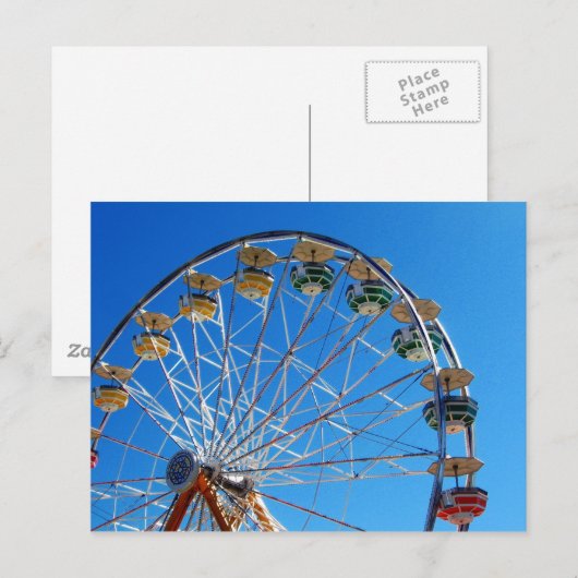 ferris wiel briefkaart (Voorkant / Achterkant)
