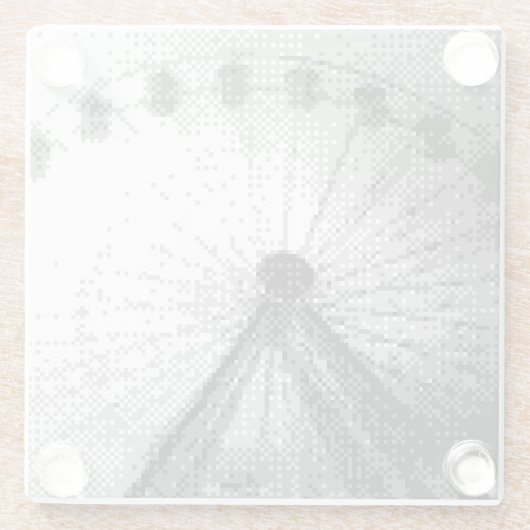 ferris-wiel glazen onderzetter (Achterkant)