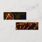 Ferris-wielprofielkaart Mini Visitekaartje (Voorkant / Achterkant)