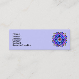 Ferris-wielprofielkaarten Mini Visitekaartje