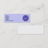 Ferris-wielprofielkaarten Mini Visitekaartje (Voorkant / Achterkant)