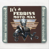 Ferriss Moto-Man Robot Muismat (Voorkant)