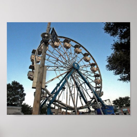 FerrisWheel Poster (Voorkant)