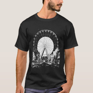 Ferriswiel Carnaval Festival County Fair Amuseme T-shirt