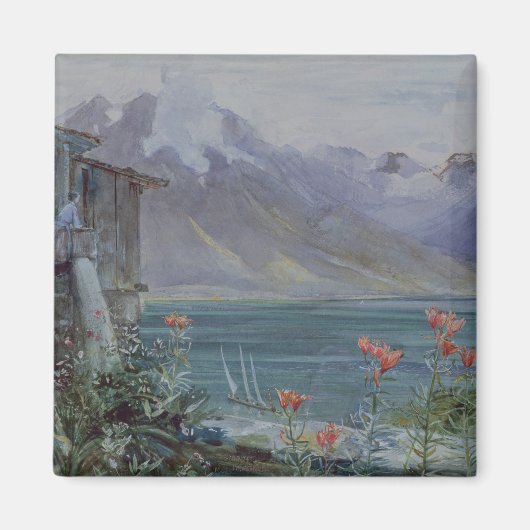 Ferritet Lake Genève, 1882 Magneet (Voorkant)