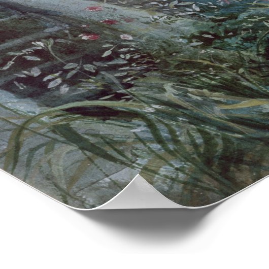 Ferritet Lake Genève, 1882 Poster (Hoek)