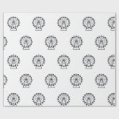 Ferro Ferris Wheel Cadeaupapier (Vlak)