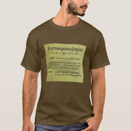 ferroequinoloog t-shirt