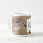 Ferruginous Hawk Koffiemok (Voorkant links)
