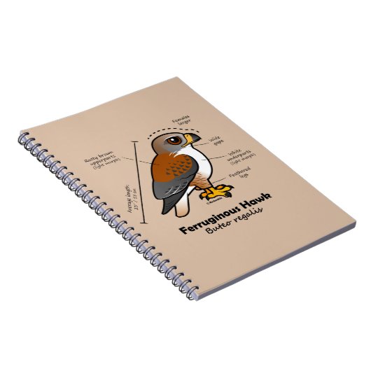 Ferruginous Hawk Statistics Notitieboek (Rechterzijde)