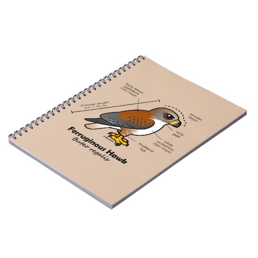 Ferruginous Hawk Statistics Notitieboek (Linkerzijde)