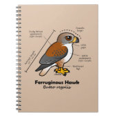 Ferruginous Hawk Statistics Notitieboek (Voorkant)