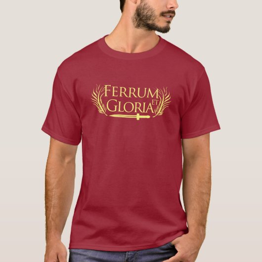 Ferrum et Gloria Gladiator T-shirt (Voorkant)