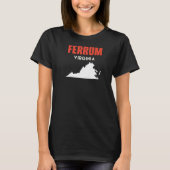 Ferrum Virginia USA T-shirt (Voorkant)