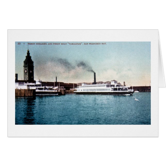 Ferry Boat Tamalpais, San Francisco Bay (Voorkant Horizontaal)