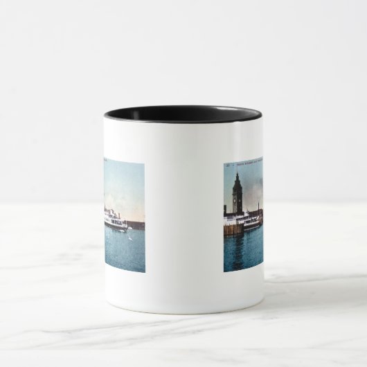 Ferry Boat Tamalpais, San Francisco Bay Mok (Midden)