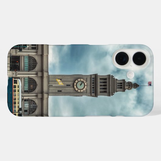 Ferry Building Clock Tower Case-Mate iPhone Case (Achterkant (horizontaal))