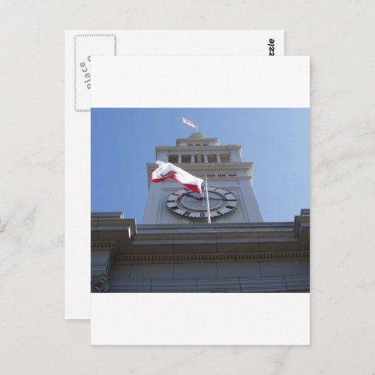 Ferry Building San Francisco Briefkaart (Voorkant / Achterkant)