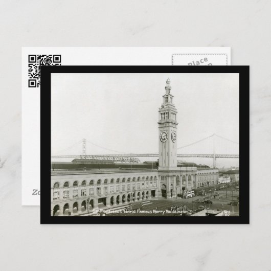 Ferry Building, San Francisco  Briefkaart (Voorkant / Achterkant)