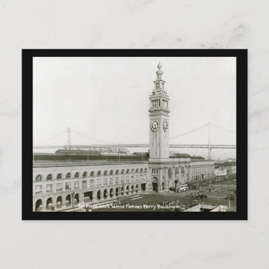 Ferry Building, San Francisco  Briefkaart (Voorkant)