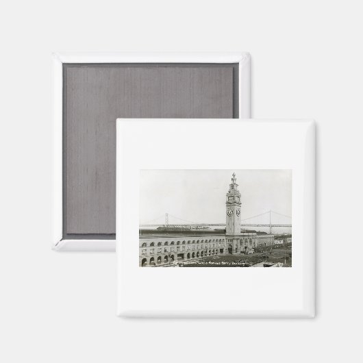 Ferry Building, San Francisco Magneet (Voorkant / Achterkant)