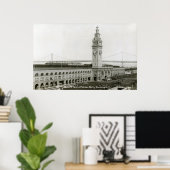 Ferry Building, San Francisco  Poster (Thuiskantoor)