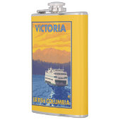 Ferry en Mountains - Victoria, BC Canada Heupfles (Links)