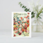  Ferry Flower Seed Advertentie Briefkaart (Staand voorkant)