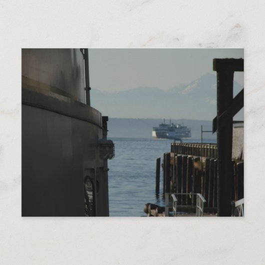 Ferry in Puget Sound Briefkaart (Voorkant)