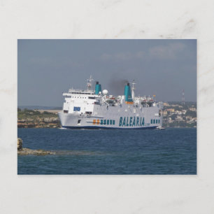 Ferry Isla De Botafoc Briefkaart