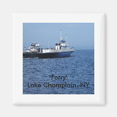 "Ferry" Lake ChamPlain, NY Magneet (Voorkant)