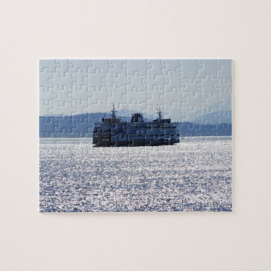 ferry op puget sound legpuzzel (Horizontaal)