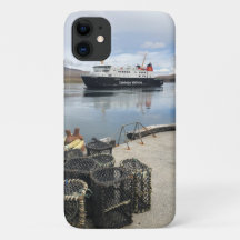Ferry Sailing to Islay in Scotland iPhone Case