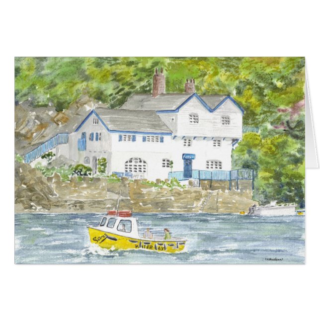 "Ferryside"-kaart (Voorkant Horizontaal)