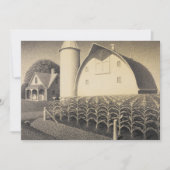 Fertiliteit, Iowa door Grant Wood Bedankkaart (Voorkant)