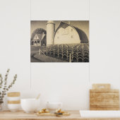 Fertiliteit, Iowa door Grant Wood Poster (Keuken)