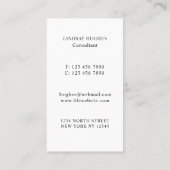 Fertiliteit Klinisch Visitekaartje (Achterkant)