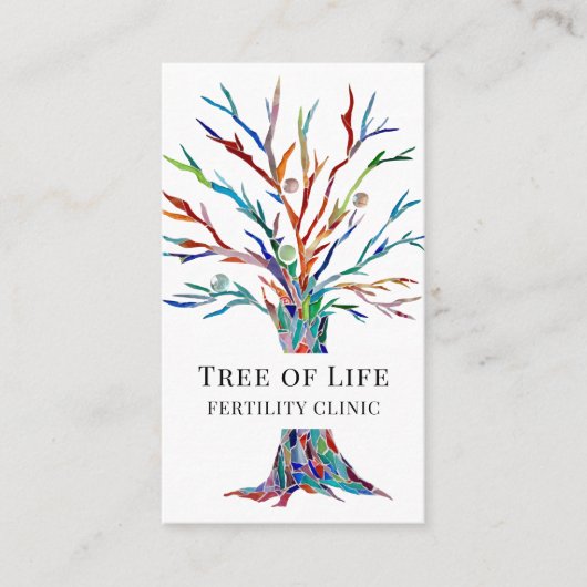 Fertiliteit Klinisch Visitekaartje (Voorkant)