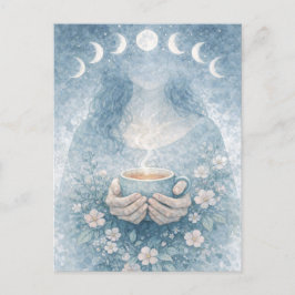 Fertility Goddess Day Watercolor Postcard Feestdagenkaart