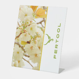 FERTOOL RECLAMEBORD MET VOETSTUK