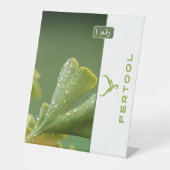 FERTOOL RECLAMEBORD MET VOETSTUK (Voorkant)