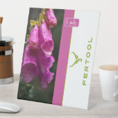 FERTOOL RECLAMEBORD MET VOETSTUK (Insitu)