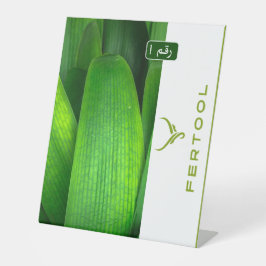 FERTOOL RECLAMEBORD MET VOETSTUK